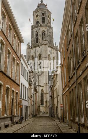 The church of Saint Gommaire in Lier, belgium Stock Photo