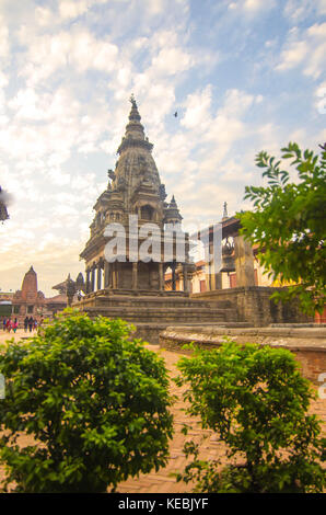 Bhaktapur Durbar Square, Before Earthquake, Nepal Stock Photo