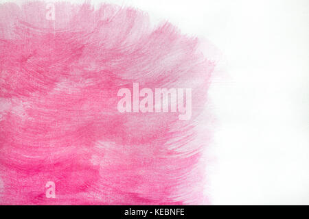 pink Abstract art background. Oil painting on canvas. Green and yellow texture. Spots of oil paint. Brushstrokes of paint. Modern art. Contemporary ar Stock Photo