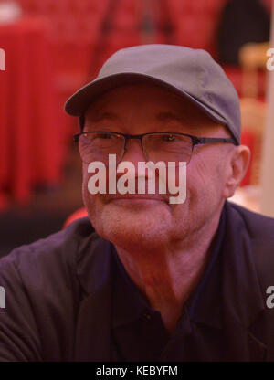 Miami Beach, FL, USA. 18th Oct, 2017. Phil Collins attends the Little Dreams Foundation Gala Press Conference at Faena Hotel on October 18, 2017 in Miami Beach, Florida. Credit: Mpi10/Media Punch/Alamy Live News Stock Photo