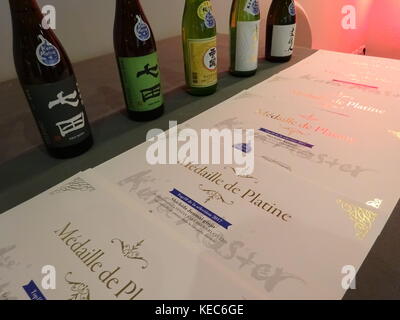 Very First Sake Competition Kura Master Was Held In On October 8 17 At Salon Du