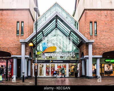 Newlands shopping centre, Kettering, England. Stock Photo