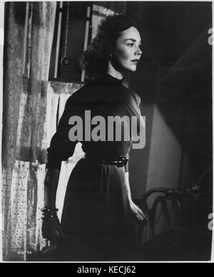 Jennifer Jones, on-set of the Film, 'Ruby Gentry', 20th Century-Fox, 1952 Stock Photo