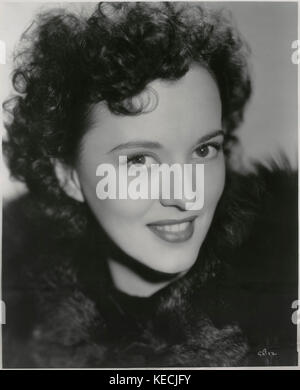 Actress Gale Page, Publicity Portrait, 1938 Stock Photo