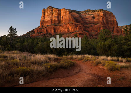 Courthouse Butte, Sedona, Arizona, United States Stock Photo