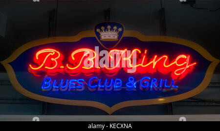 BB King blues club and grill nyc Stock Photo