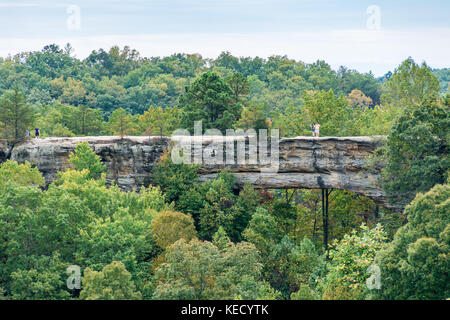 Natural Bridge State Resort Park in Kentucky USA Stock Photo