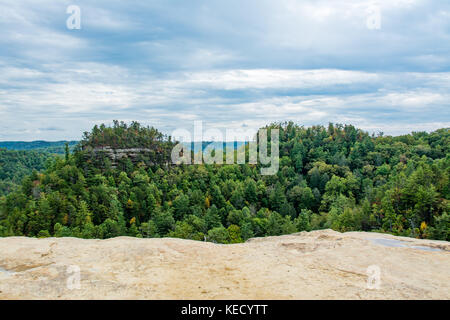 Natural Bridge State Resort Park in Kentucky USA Stock Photo