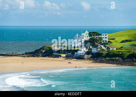 Overlooking Burgh Island South Hams Devon England UK Europe Stock Photo