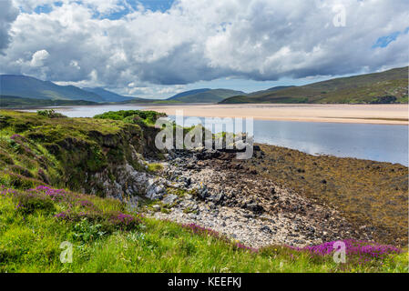 Kyle of Durness, near Keoldale on the North Coast 500, Sutherland, Scottish Highlands, Scotland, UK Stock Photo