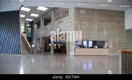 ARTIPELAG a new art and event hall in the archipelago of Stockholm. Inspired by Danish Louisiana you have art exhibitions and Concerts,the reception a Stock Photo