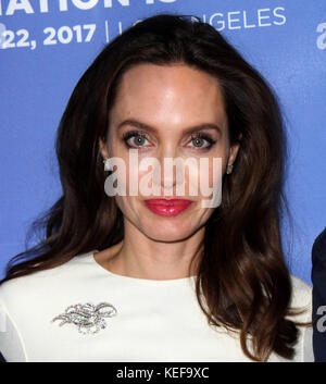 Hollywood, CA, USA. 20th Oct, 2017. Angelina Jolie. 'The Breadwinner'' U.S. Premiere held at the TCL Chinese 6 Theatre in Hollywood. Photo Credit: AdMedia Credit: AdMedia/ZUMA Wire/Alamy Live News Stock Photo