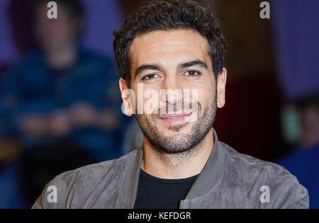 Actor Elyas M'Barek, photographed before the shooting of the 'NDR Talk ...