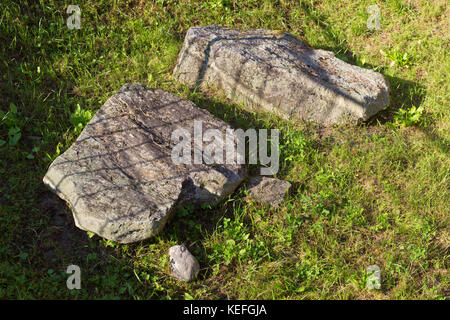 Old Geneva: Remains of a roman-gallic villa Stock Photo