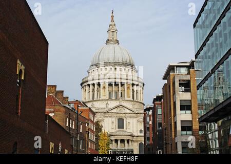 St Pauls Cathedral  in London England Stock Photo