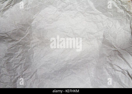 Gray creased paper background texture Stock Photo