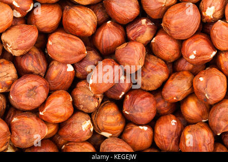 hazelnut texture Stock Photo