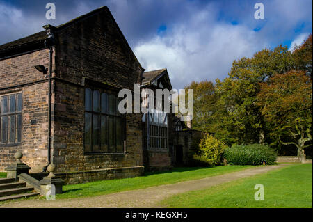 Smithills Hall, Bolton, Lancashire. Picture by Paul Heyes, Tuesday October 17, 2017. Stock Photo