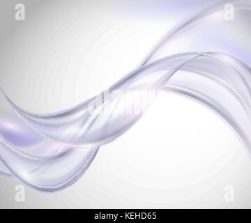 Abstract gray wave background Stock Vector