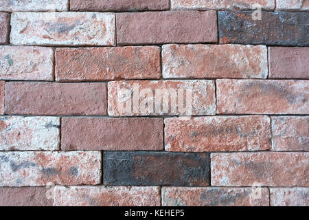 Close-up detailed brick wall that show texture, detail, can used as graphic resource, wallpaper, background Stock Photo
