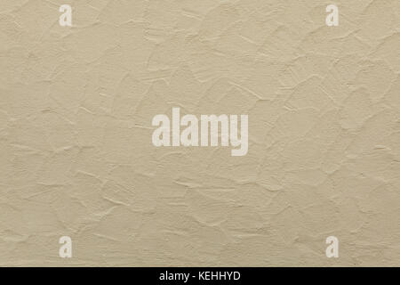 Beige painted stucco wall. Background texture. Stock Photo