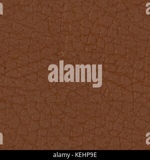 Elite brown leather background. Seamless square texture, tile ready. High resolution photo. Stock Photo