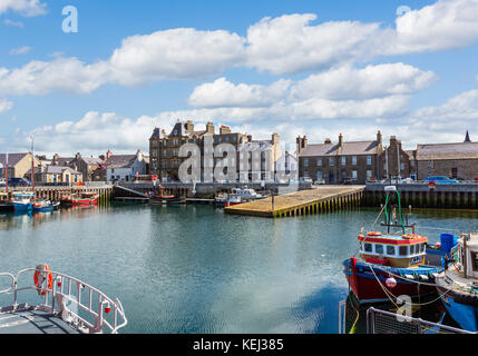 The harbour in Kirkwall, Mainland, Orkney, Orkney Islands, Scotland, UK Stock Photo