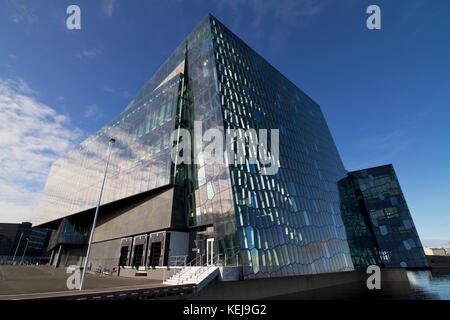 Harpa is a concert hall and conference centre in Reykjavík, Iceland. The opening concert was held on May 4, 2011.  Harpa was designed by the Danish fi Stock Photo
