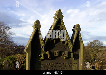Blackburn Cemetery Stock Photo