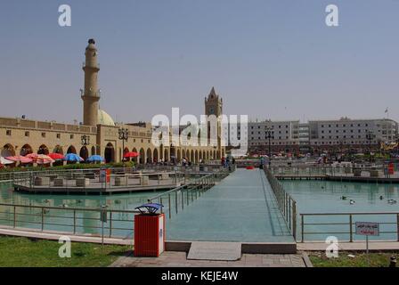 Erbil, the capital of Iraqi Kurdistan Stock Photo