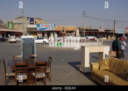 Erbil, the capital of Iraqi Kurdistan Stock Photo