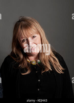 Mary Killen Oldie Literary Lunch 17-10-17, Giles Wood and Mary Killen on The Diary of Two Nobodies Stock Photo