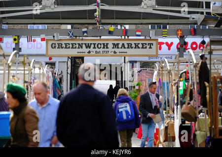 Greenwhich Market, SE10, London, United Kingdom Stock Photo