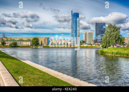 Minsk, Belarus: central part of the city Stock Photo