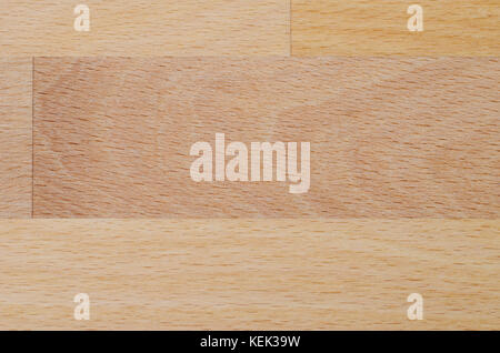 Detailed photo of the structure of natural beech wood boards, suitable for texture Stock Photo