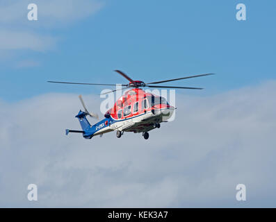 Airbus Helicopters H175 helicopter (registration B-LVI) of the Government  Flying Service (政府飛行服務隊) at Wan Chai Heliport (灣仔直升機坪) in Hong Kong Stock  Photo - Alamy