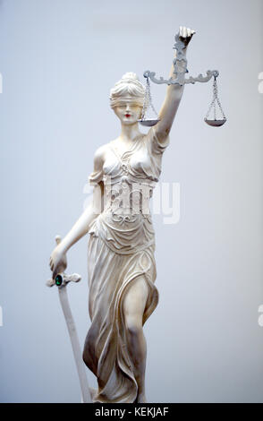 Statue of justice. Stock Photo