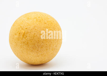 Traditional Colombian buñuelo (Deep Fried Cheese Bread) isolated on white background Stock Photo