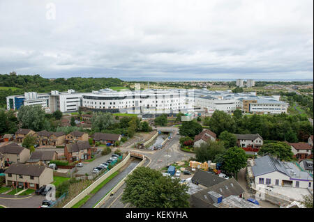 The Edinburgh Royal Infirmary Hospital at Little France on the Southside of Edinburgh. Stock Photo