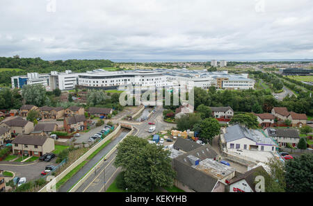 The Edinburgh Royal Infirmary Hospital at Little France on the Southside of Edinburgh. Stock Photo