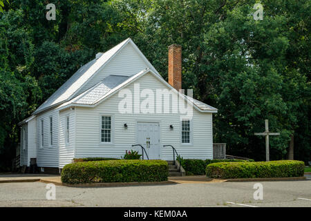 Jamestown Presbyterian Church, 3287 Ironbound Road, Jamestown, Williamsburg, Virginia Stock Photo