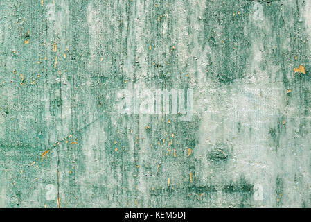 Grunge light blue painted wooden textured background. Stock Photo