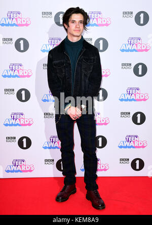 Cel Spellman attending BBC Radio 1's Teen Awards, at the SSE Arena, Wembley, London. Stock Photo