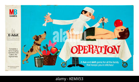 Operation Board Game by MB Games Stock Photo: 72495455 - Alamy