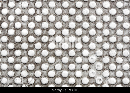 Grey dotted industrial background. Stock Photo