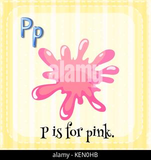 Flashcard letter S is for splash illustration Stock Photo - Alamy