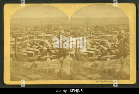 North Adams, Mass, by Kilburn, B. W. (Benjamin West), 1827 1909 2 Stock Photo