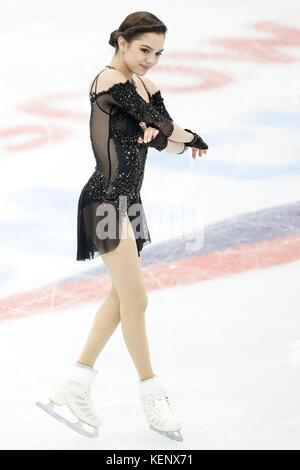 Moscow, Russia. 21st Oct, 2017. Evgenia Medvedeva (RUS