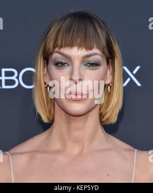 Pollyanna McIntosh arrives at AMC's “The Walking Dead” Season 9
