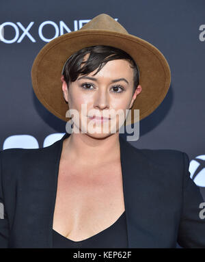 Briana Venskus arrives at AMC's “The Walking Dead” Season 9 Premiere